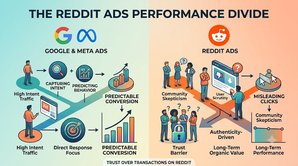 Why Reddit Ads Don’t Work as Well as Google or Meta Ads